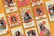 Juonime Instagram Template, a Social Media Template by Creatchees.std (Thumbnail 3 of 5)