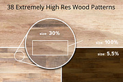 38 Extremely Hi-Res Wood Patterns, a Pattern Graphic by Fresh Design Elements (Thumbnail 5 of 6)