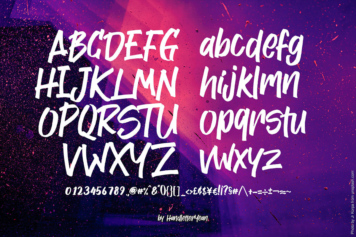 HighPride, a Handwritten Font by HandletterYean (Photo 8 of 9)