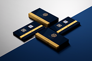lean & Elegant Business Card Templat, a Business Card Template by Nikolozgraphic (Thumbnail 2 of 5)