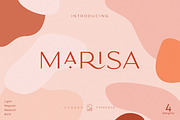 Classy Marisa - Elegant Typeface, a Sans Serif Font by Kaligra.co (Thumbnail 1 of 30)