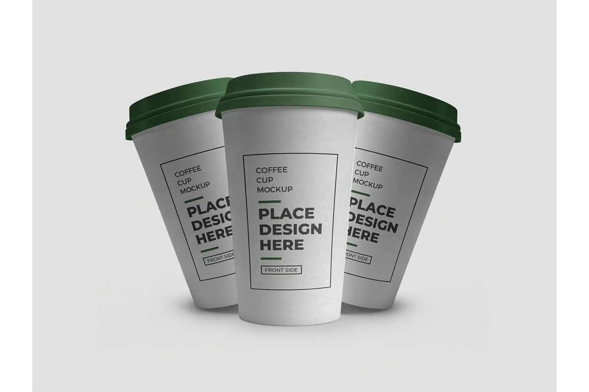 Coffee Cup Packaging Mockup Template, a Cups & Container Mockup by DesignRushMarket (Photo 9 of 11)