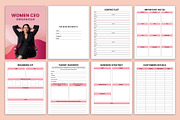 Women CEO Organizer Canva Kdp, a Stationery Template by Mustafiz (Thumbnail 2 of 5)
