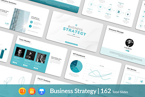 Business Strategy Presentation, a Presentation Template by Design Vault
