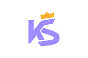 KS Letter Logo, a Branding & Logo Template by Advateik ™ (Thumbnail 1 of 4)
