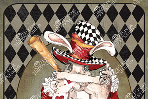 Alice in Wonderland "White Rabbit"