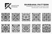 Bandana Pattern Icon Collection, a Solid Icon by Akatype Studio (Thumbnail 1 of 3)