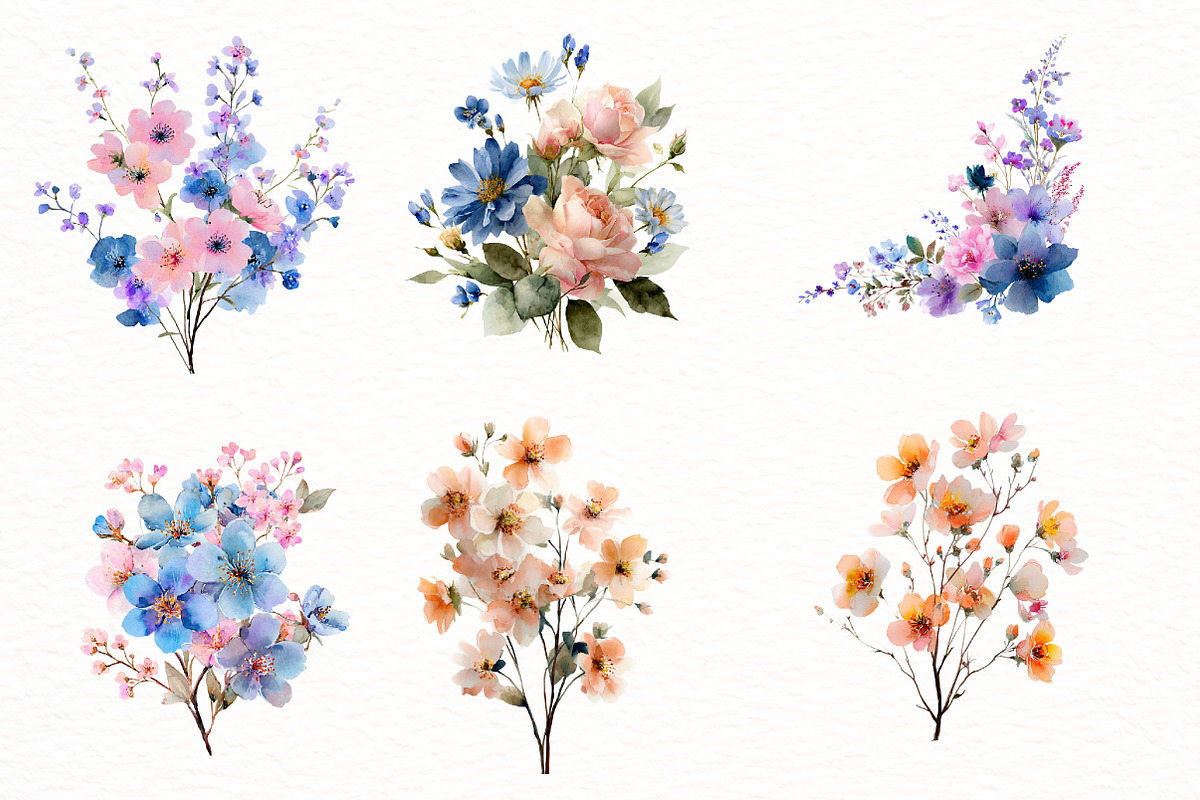 Spring Fairy Flower clipart, an Illustration by Designworld (Photo 5 of 7)