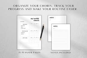 Digital Decluttering Planner