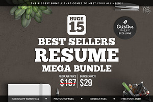 Best Sellers Resume Mega Bundle