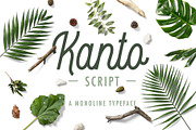Kanto Script | A Monoline Typeface, a Script Font by Nicolas Fredrickson (Thumbnail 1 of 10)