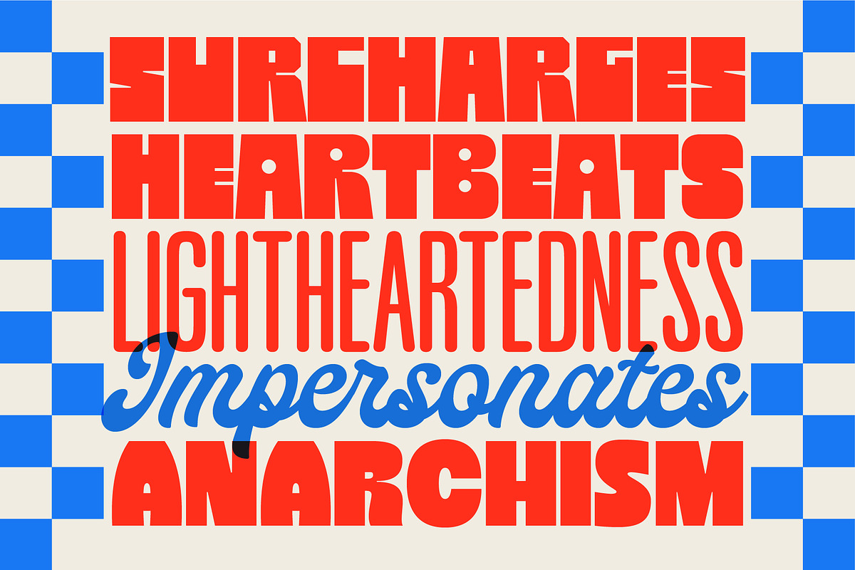 Popwave Font Pack, a Sans Serif Font by Adam Fathony (Photo 17 of 18)