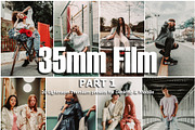 20 Lightroom Presets 35mm Film p1, a Preset Add-On by PerfectStudioPresets (Thumbnail 1 of 10)