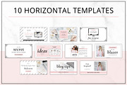 Social Media Pinterest Canva + PSD, a Social Media Template by Lady Boss Studio (Thumbnail 5 of 7)