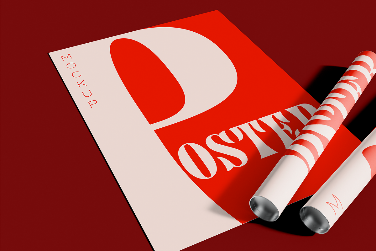 Poster Layout Mockup, an Advertising Mockup by Hubzway
