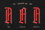 Wellfoge Blackletter Rough Font, a Blackletter Font by alit design (Thumbnail 16 of 20)