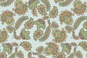 6 Asian Paisley seamless patterns, a Pattern Graphic by antalogiya (Thumbnail 7 of 7)
