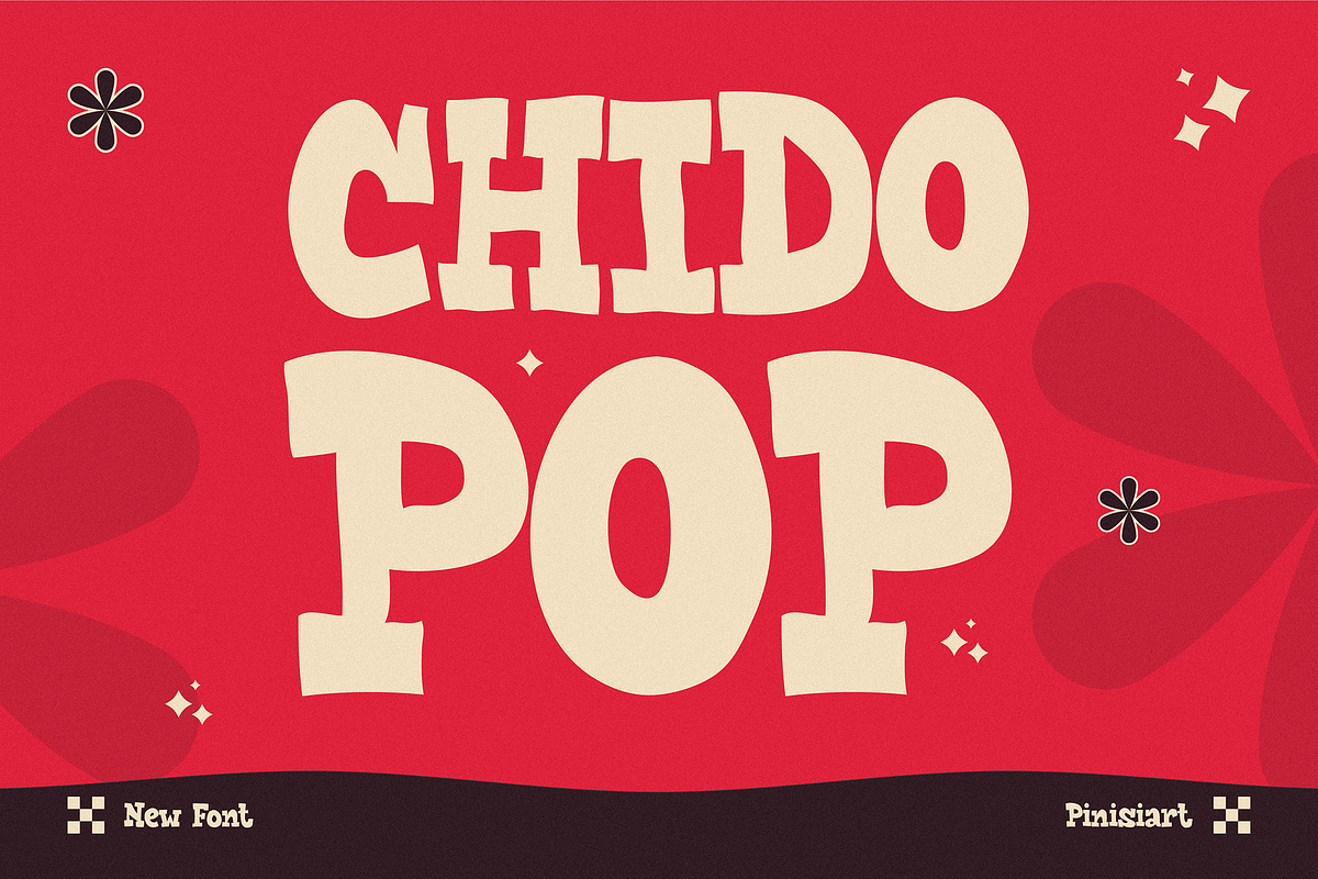 Chido Pop, a Sans Serif Font by Pinisi ART (Photo 1 of 10)