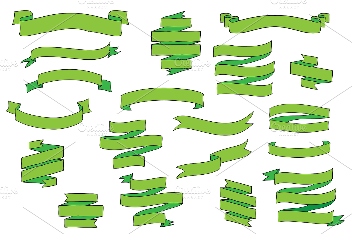 Hand Drawn Vector Banners, an Illustration by Pip Sweet (Photo 4 of 4)