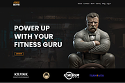 Kajabi Dark Fitness Website Theme, a Landing Page Template by ZohairKhanLtd (Thumbnail 3 of 10)