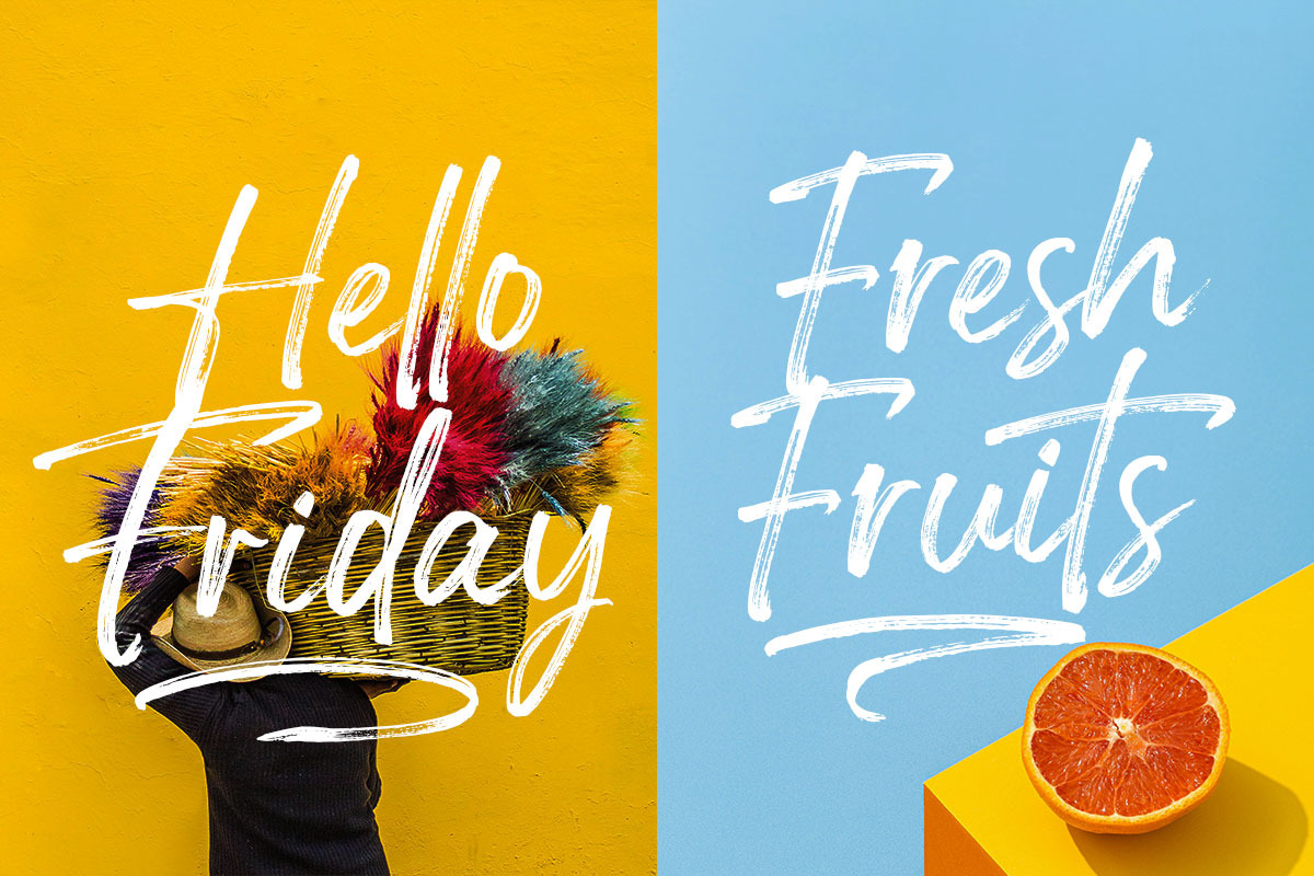 Giston, a Script Font by Lucky Type (Photo 6 of 15)