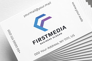 First Media Letter F Logo, a Branding & Logo Template by Design_Planet (Thumbnail 4 of 5)