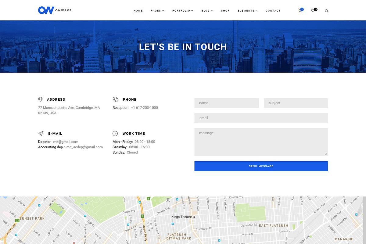 OnWave — Multipurpose PSD Template, a Websites & App Template by ScienteCraft (Photo 37 of 51)
