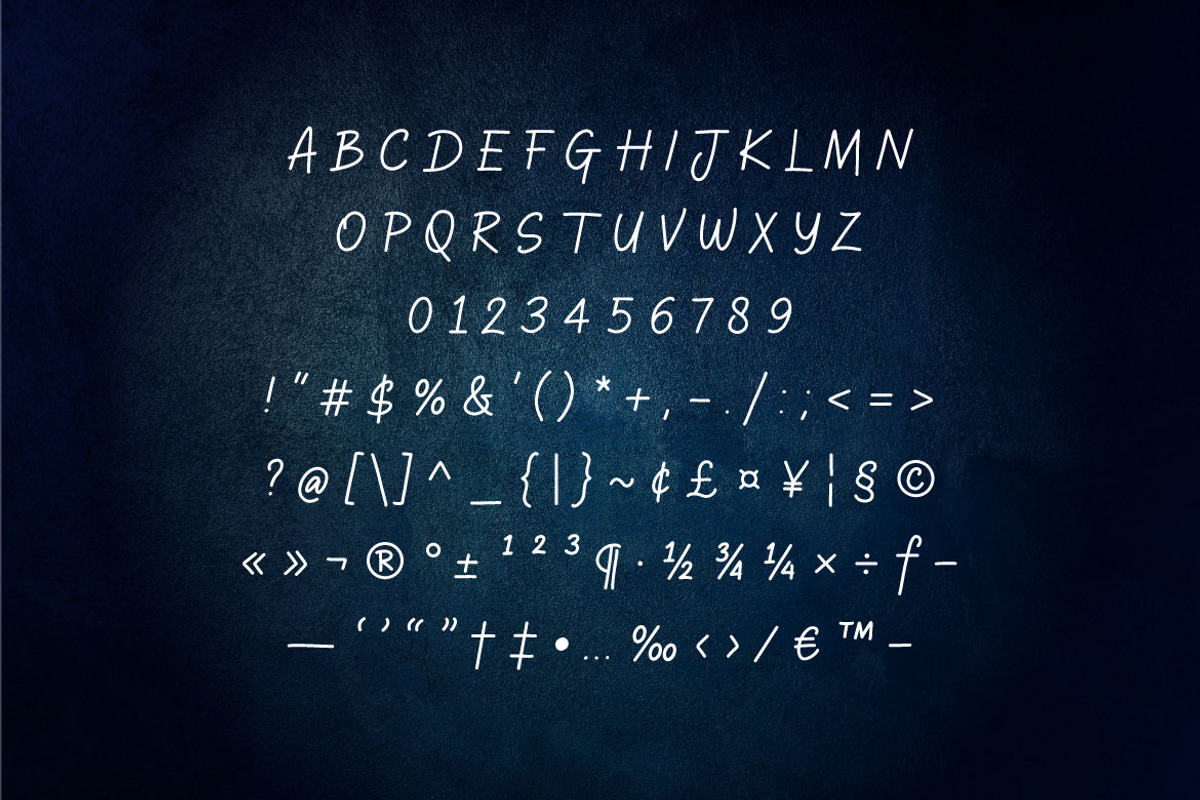 Gesture - Simple Thin Font, a Sans Serif Font by Mightyfire (Photo 4 of 4)