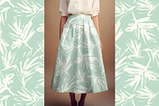 Summer Painted Palm Leaves, a Wallpaper Graphic by MalyskaStudio (Thumbnail 13 of 15)