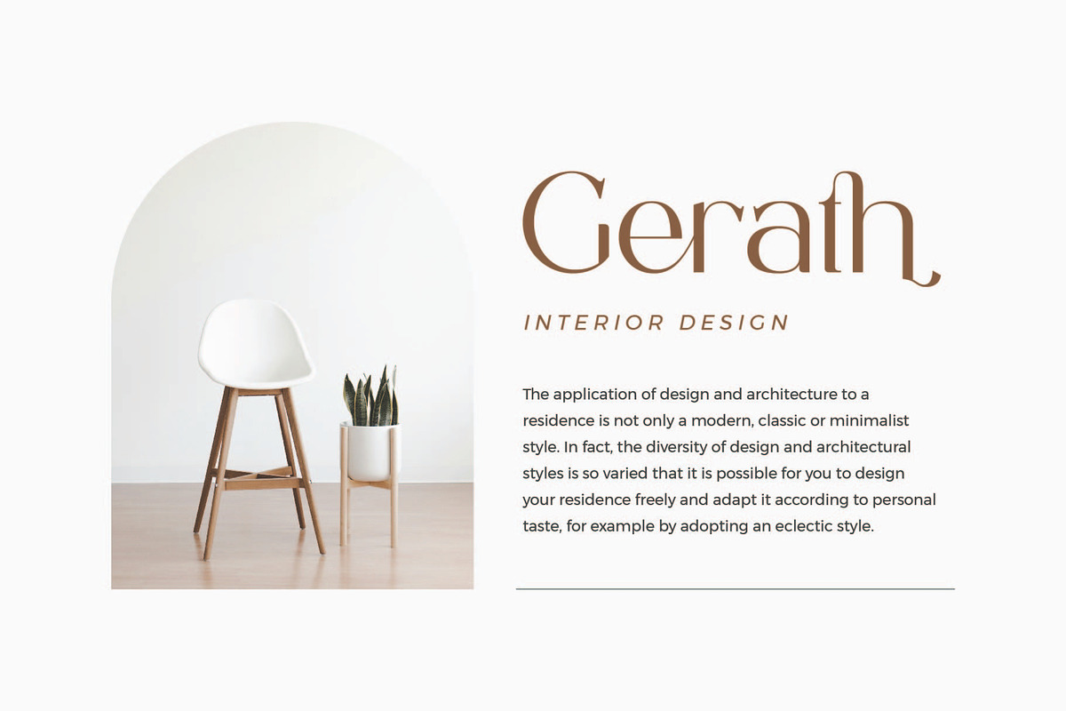 Bentho - Modern Sans Font, a Sans Serif Font by Aqeel_Art (Photo 2 of 4)