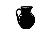 Ceramic Vase Silhouette Vector bundl, an Illustration by jahid234 (Thumbnail 38 of 51)