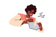 People feeling anger, rage set, a Person Illustration by Good Studio (Thumbnail 9 of 12)