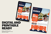 Brand New Flyer Template, a Flyer Template by ResumeFabs (Thumbnail 2 of 3)