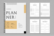 Planner Template Layout, a Stationery Template by MightyDesign (Thumbnail 1 of 7)