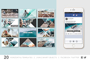 Crossways Social Media Template Pack, a Social Media Template by Katy Clemmans (Thumbnail 5 of 9)