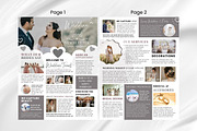 Canva Newsletter Template Wedding, a Flyer Template by PixelCraft (Thumbnail 7 of 15)