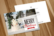 CHRISTMAS POSTCARDS - BUNDLE 75% OFF, a Card Template by PixelsDesign (Thumbnail 7 of 8)