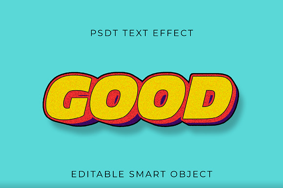 Glitter Comic Pop Text Effect preview 2