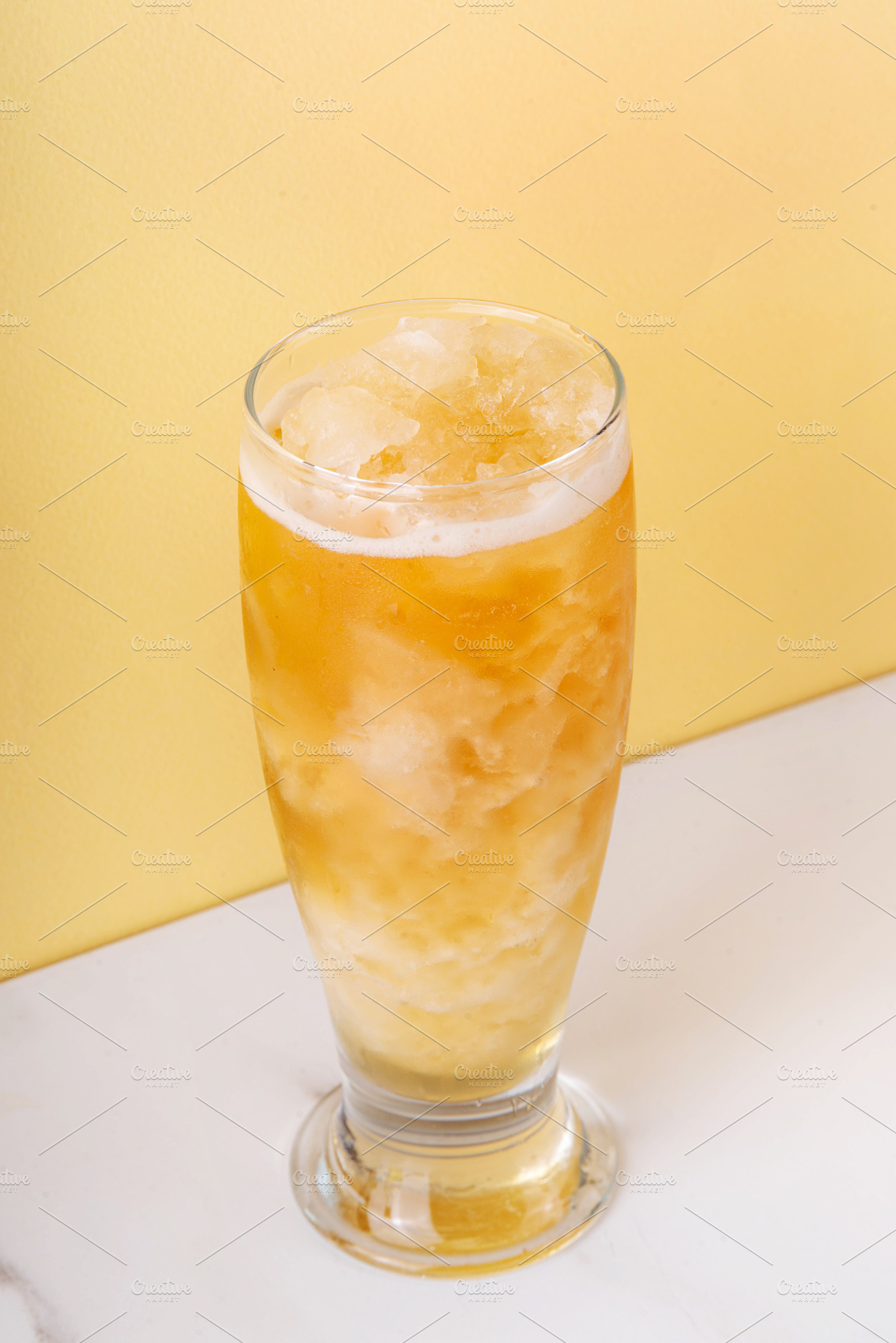Tasty refreshment root beer slushie, a Food & Drink Photo by Rimma