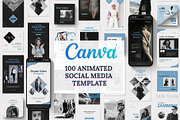 Mega Instagram & Pinterest Bundle, a Social Media Template by TheBrightGrap (Thumbnail 7 of 12)
