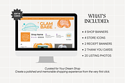 Y2k Etsy Shop Kit Template, a Branding & Logo Template by Anna Design Studio (Thumbnail 2 of 8)