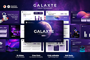 Galaxte - Ai Technology PowerPoint, a Presentation Template by QR Design Studio (Thumbnail 1 of 3)