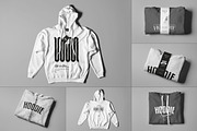 Hoodie Mock-up 2, a Hoody Mockup by Yogurt86 (Thumbnail 1 of 7)
