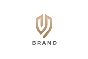 Abstract letter V logotype., a Branding & Logo Template by lettett
