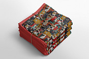 Vector Cute Woodland Animals Pattern, a Pattern Graphic by Chloe's Illustrations (Thumbnail 2 of 5)