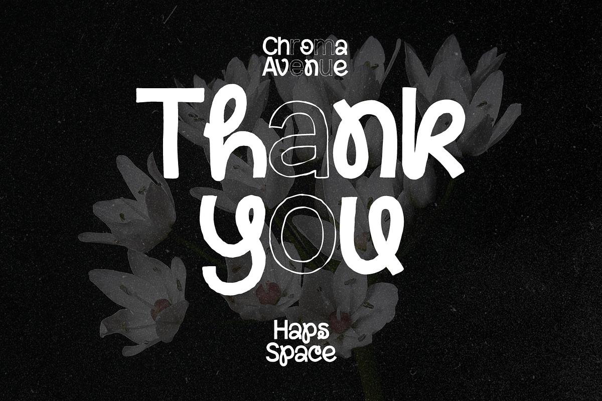 Chroma Avenue Duo Sans, a Sans Serif Font by Haps Space (Photo 11 of 11)