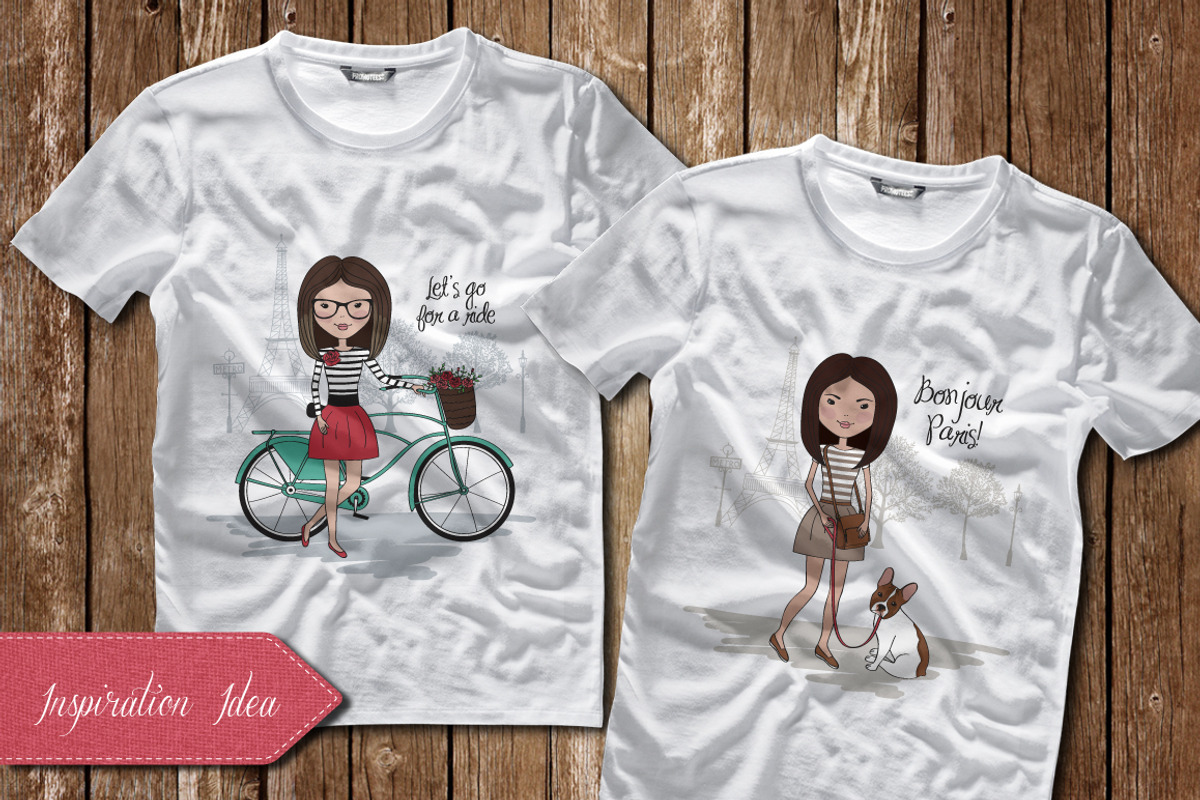 Paris Collection, a Background Graphic by Alina Tsesarskaya (Photo 2 of 5)