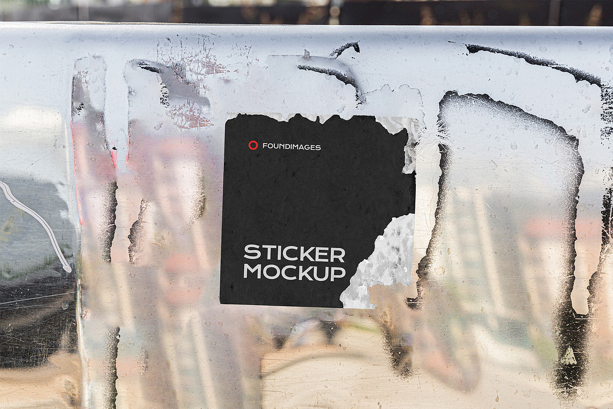 47 sticker mockup bundle vol 2, a Product Mockup by FoundImages (Photo 32 of 50)