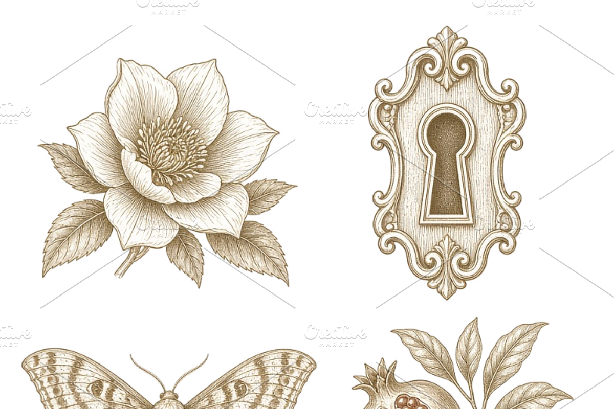 ETARA Vintage Holiday Studio, an Object Graphic by ETARA by Mea Hau (Photo 93 of 94)