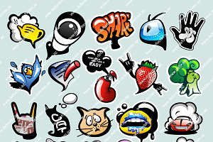 Graffiti Icons